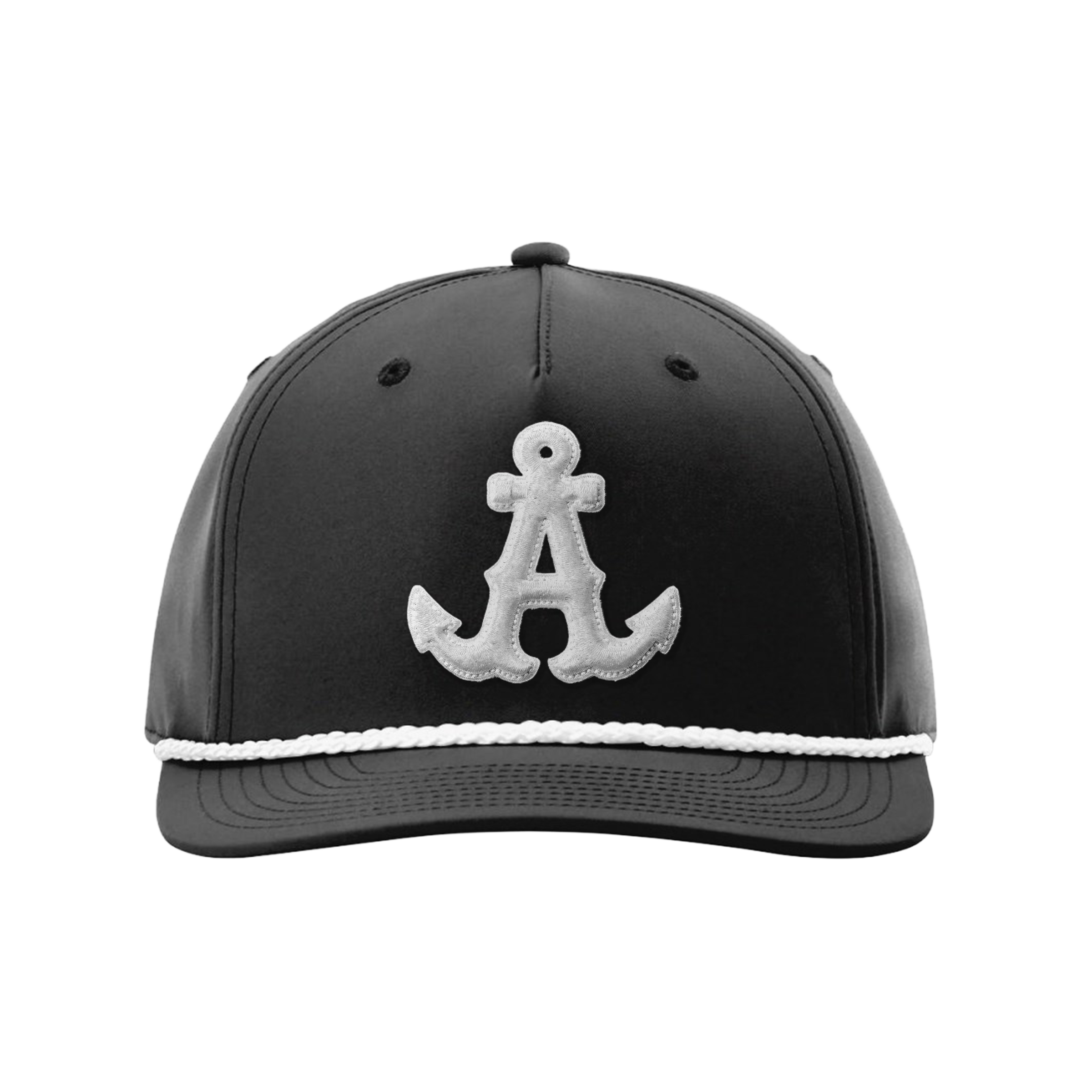Admirals Black and White Rope Hat