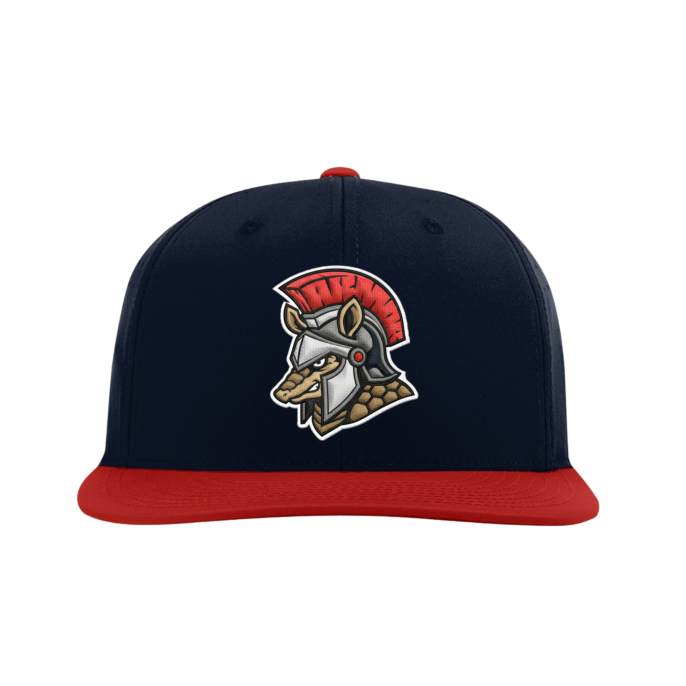 Armor Fitted Hat Navy / Red