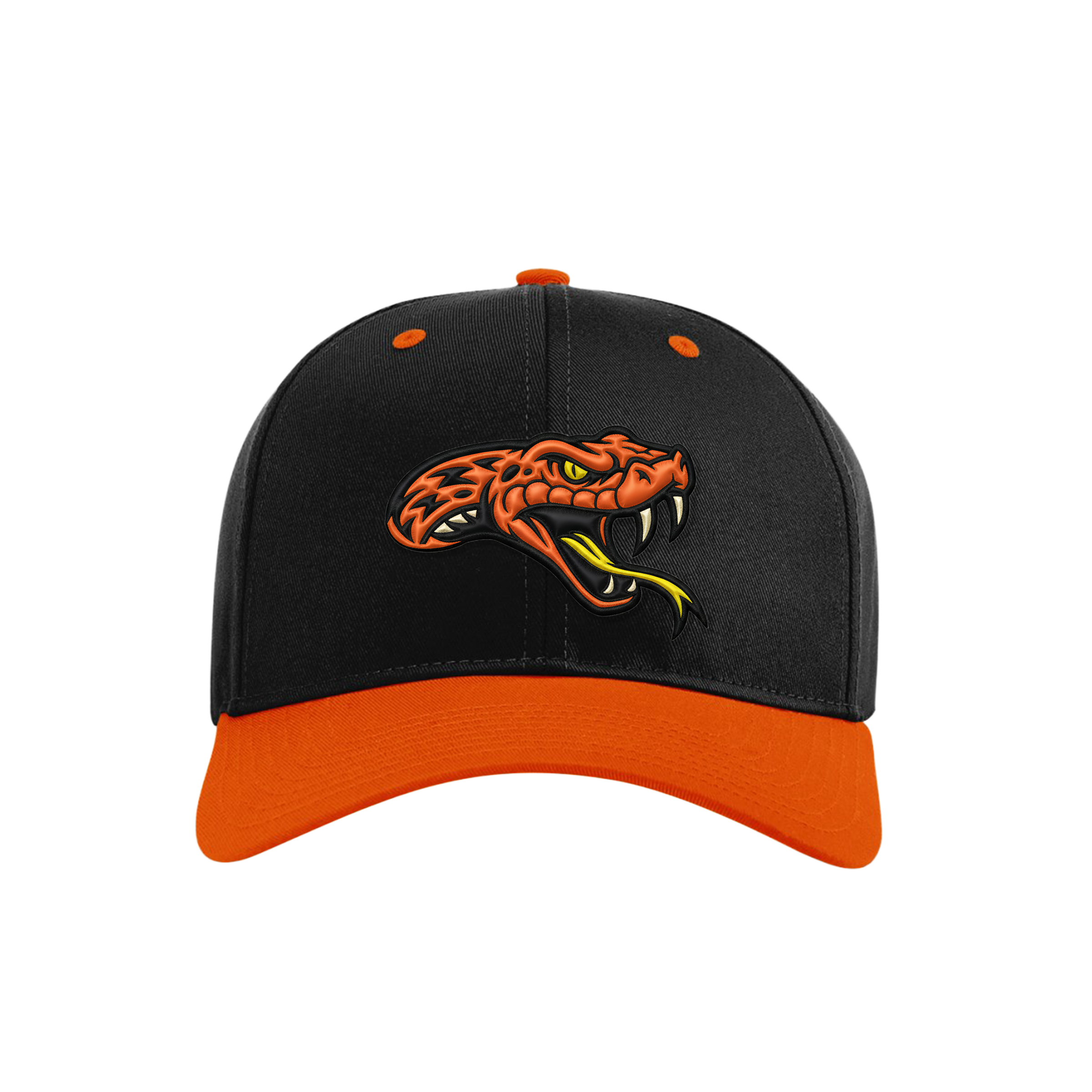 Copperheads Adjustable Hat Black / Orange