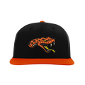 Copperheads Fitted Hat Black / Orange