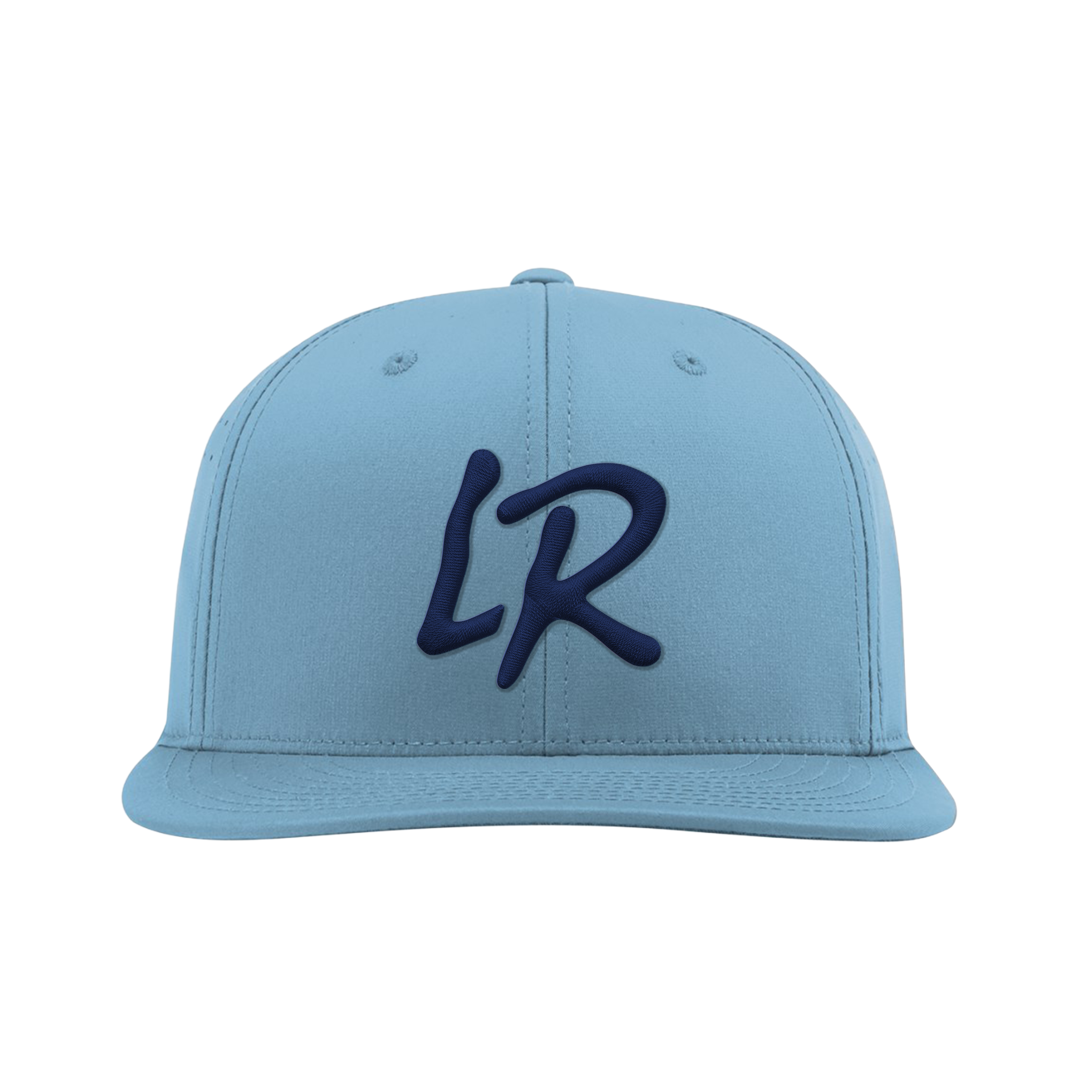 Lake Rats Fitted Hat Carolina Blue