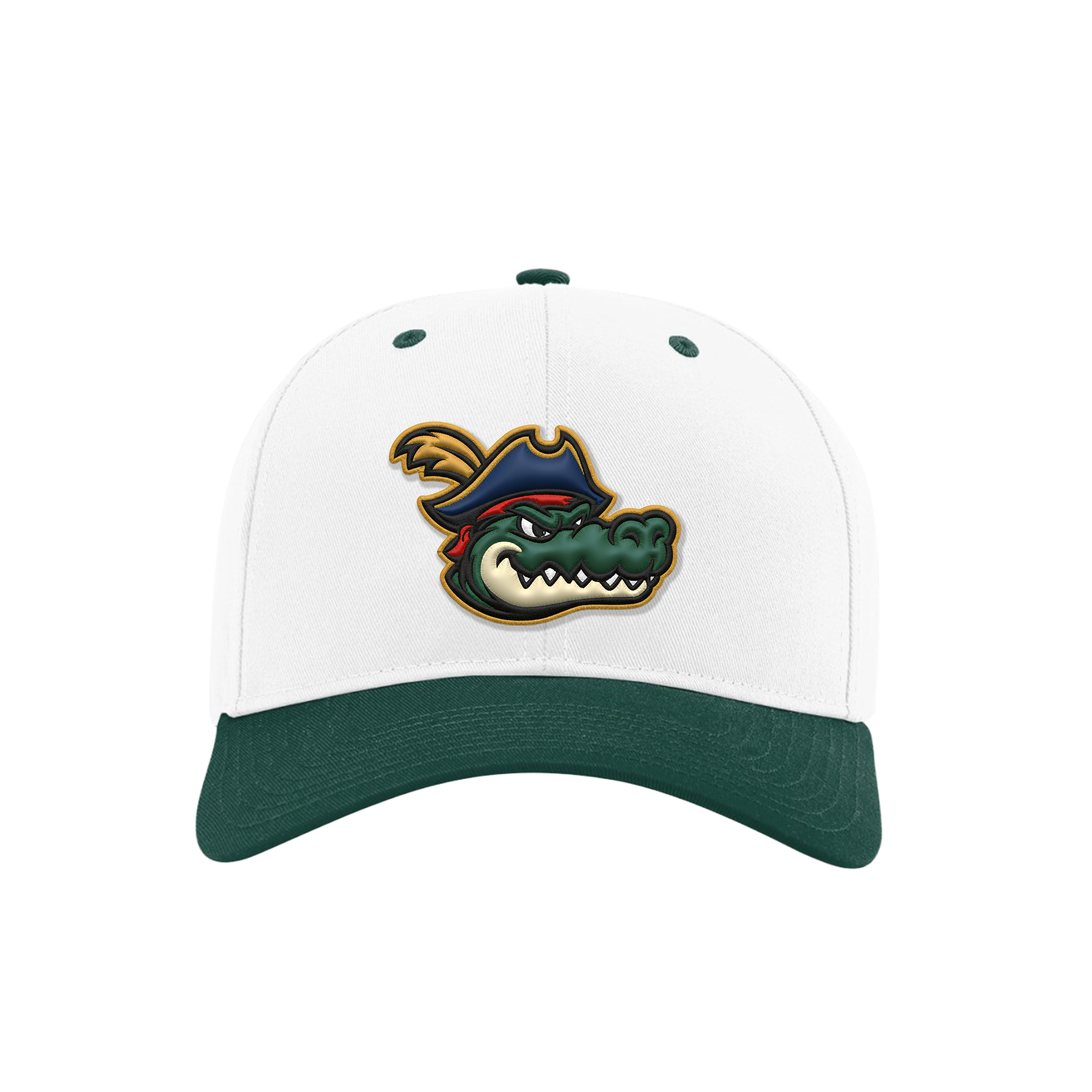 NaviGators Adjustable Hat White / Green